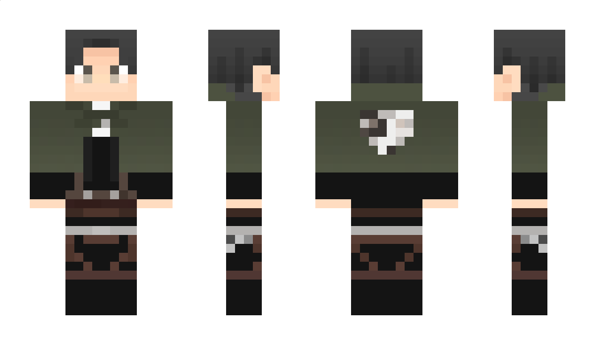 CaptainLevi Minecraft Skin