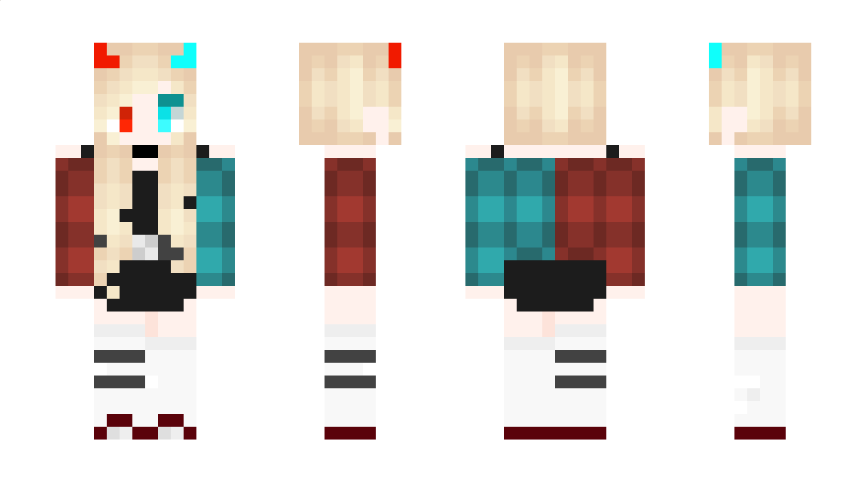 Dea_Yandere Minecraft Skin