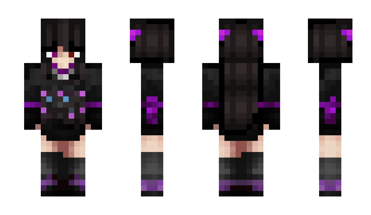 JustAmelia Minecraft Skin