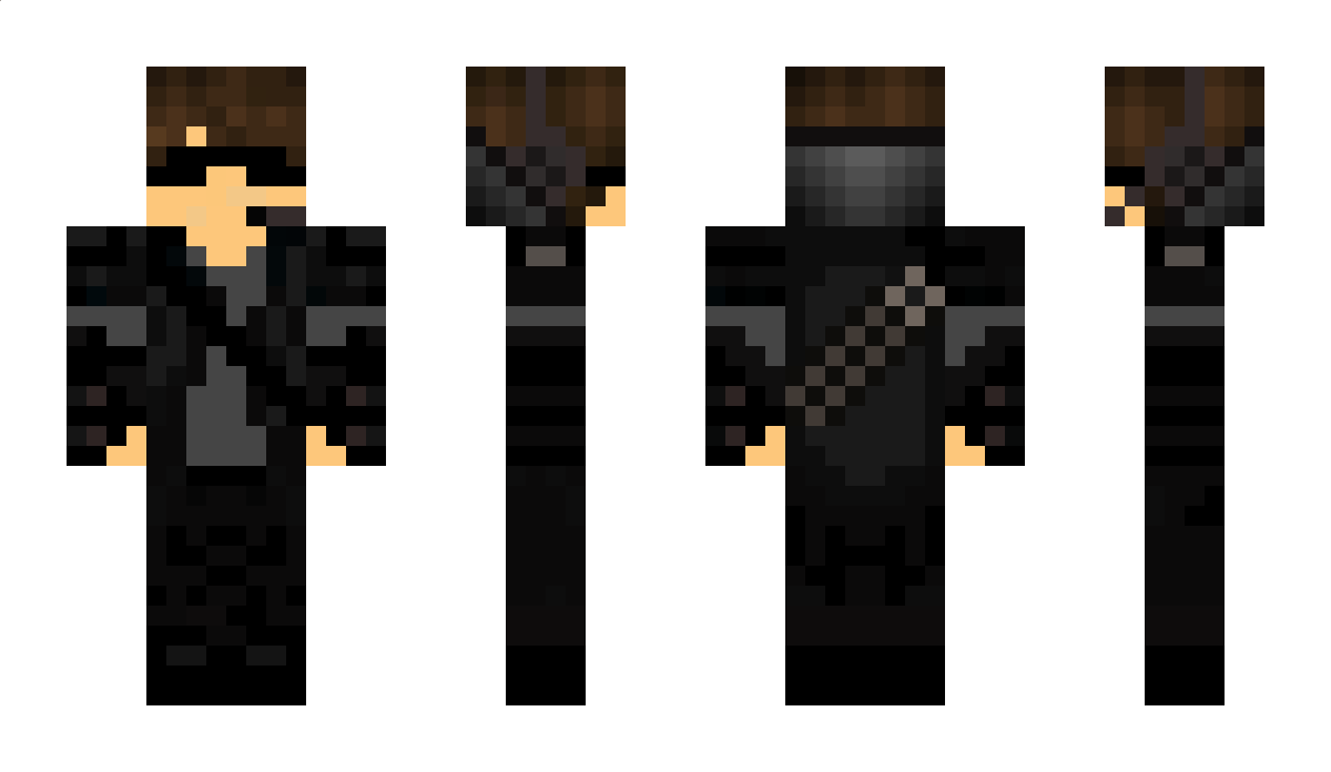 BlackAgent Minecraft Skin