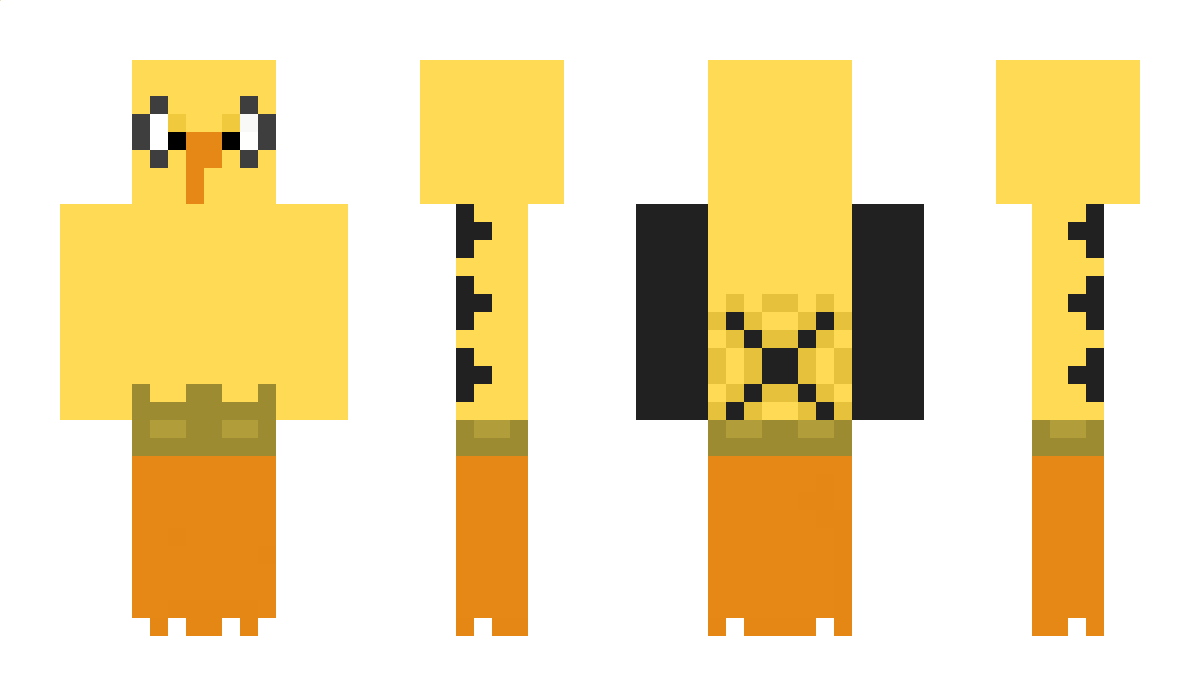 Zapdos Minecraft Skin