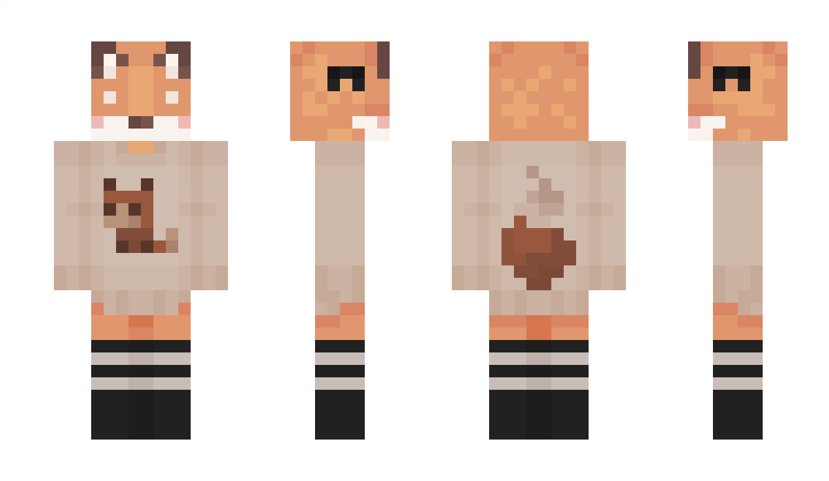 JvstFox Minecraft Skin