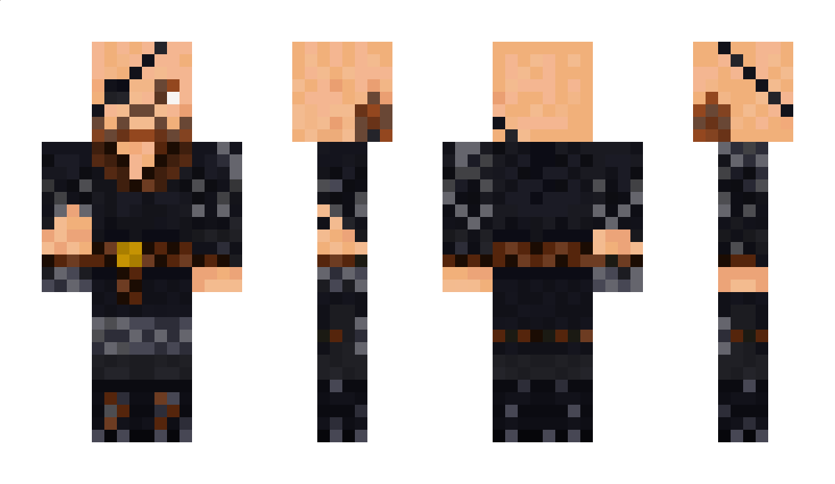 Xantrim_Black Minecraft Skin