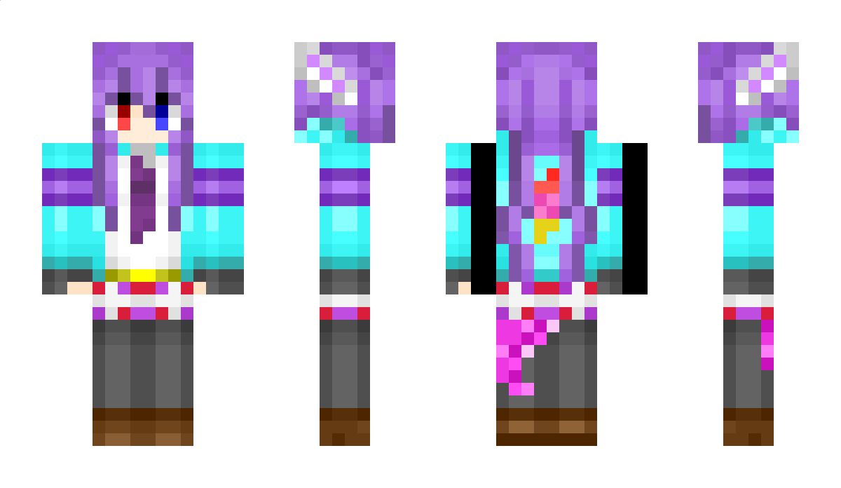 DeltaPurple Minecraft Skin