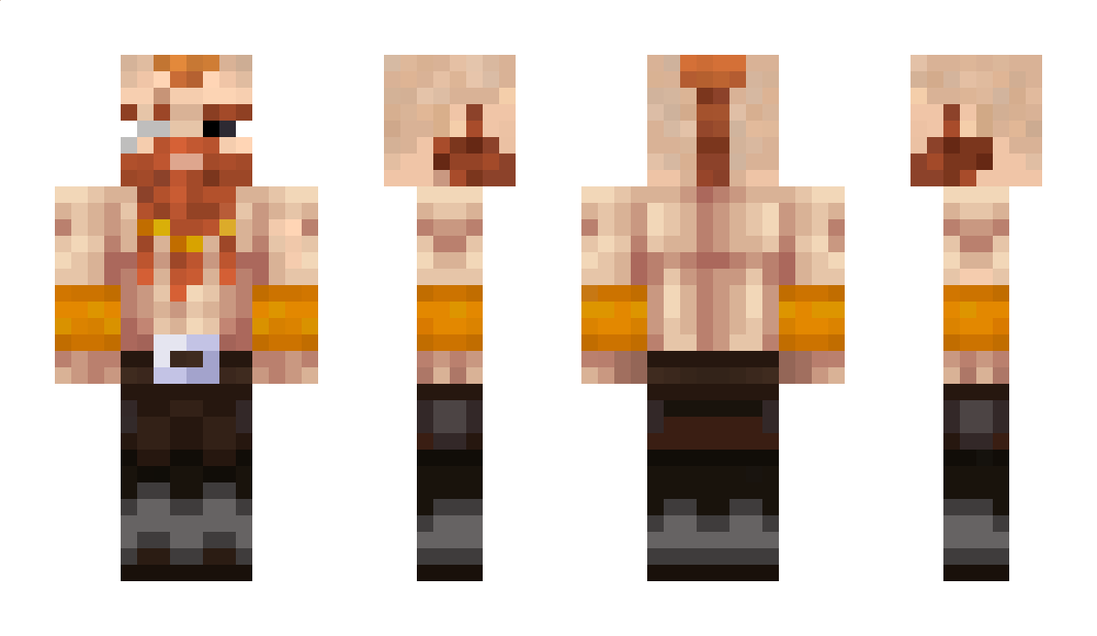 SteampunkDwarf Minecraft Skin
