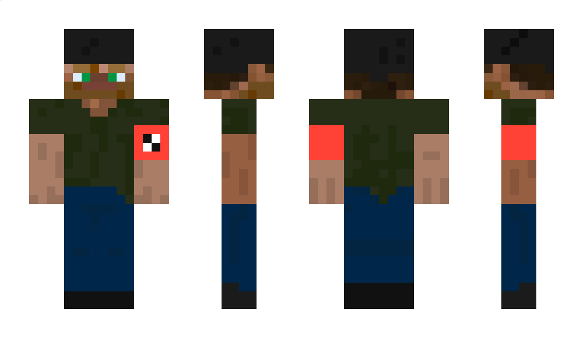 PlzTouchGrass Minecraft Skin