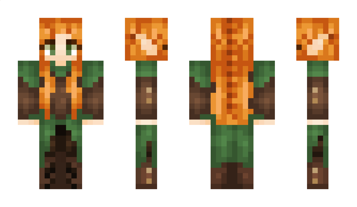 Forestgirl Minecraft Skin