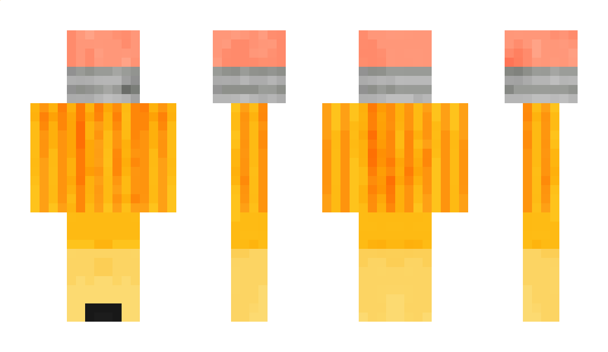 Pencil Minecraft Skin