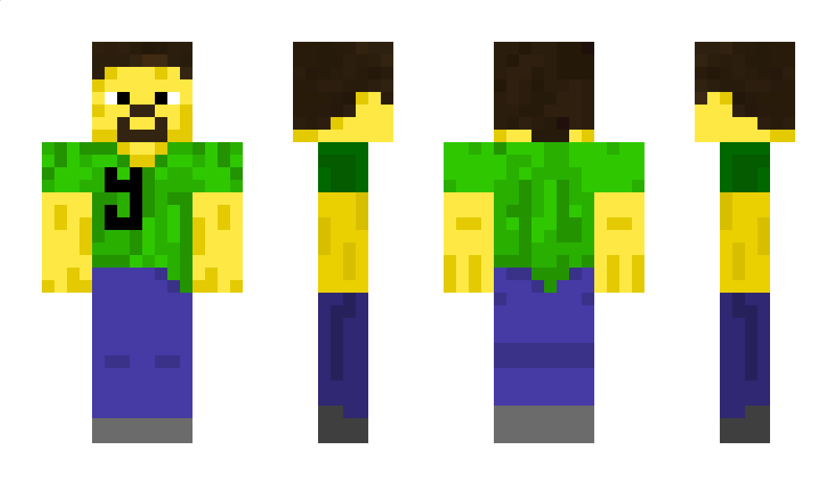 yellowlisted Minecraft Skin