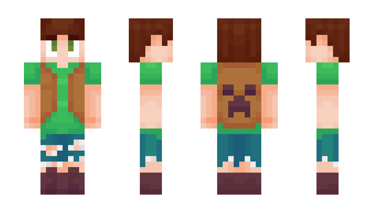 CreeperSalad12 Minecraft Skin