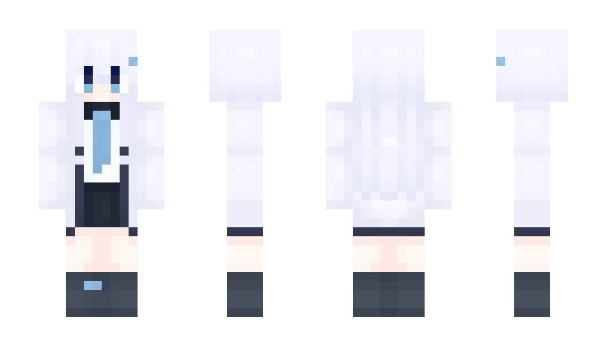 HakuroDesuOwO Minecraft Skin