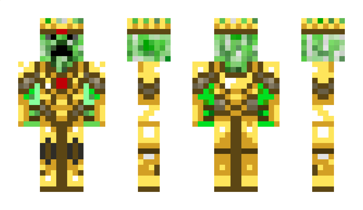 CrownCreeper Minecraft Skin