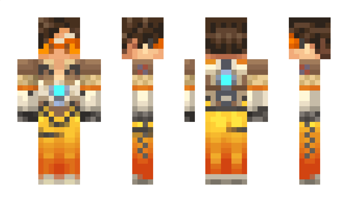 Flame Minecraft Skin