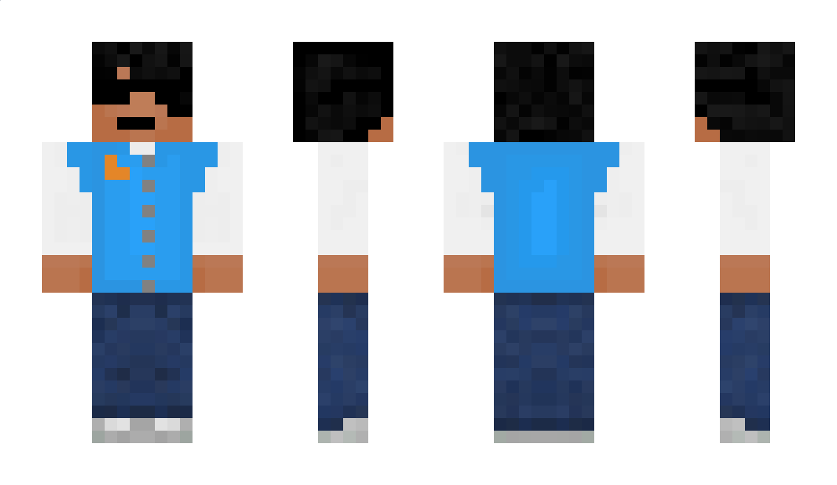 Blue_Water_Man Minecraft Skin