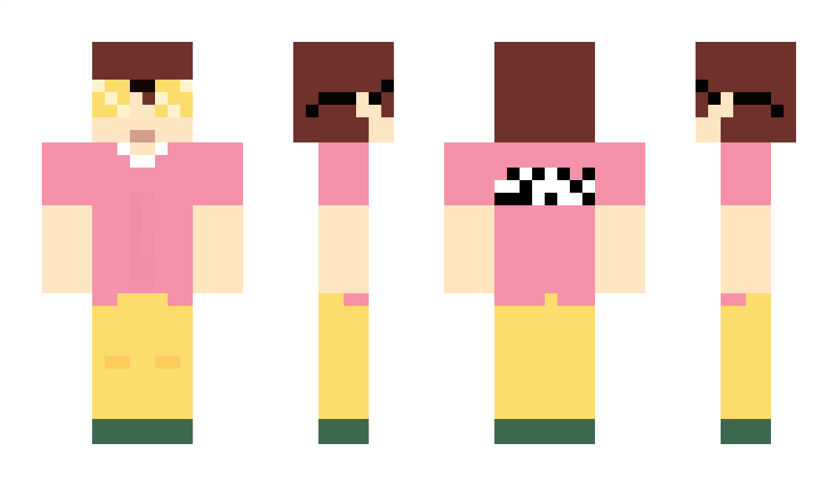 eCrash Minecraft Skin