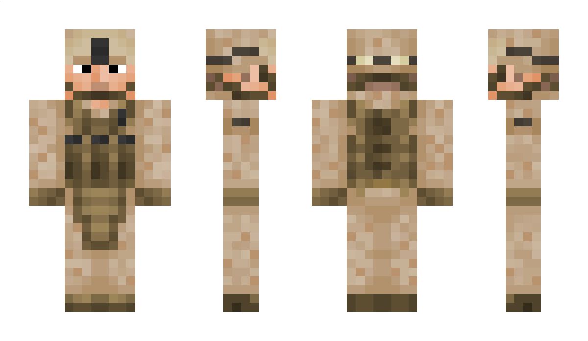 SpiritAirsoft Minecraft Skin