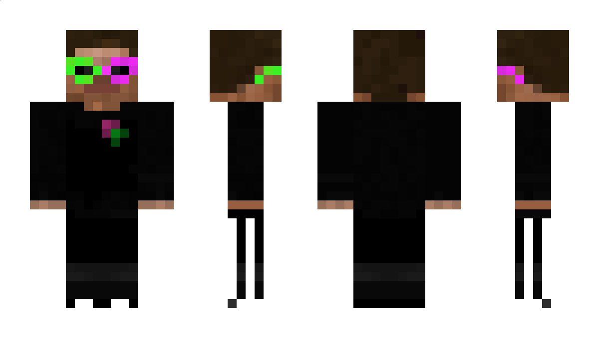 AquaBed Minecraft Skin