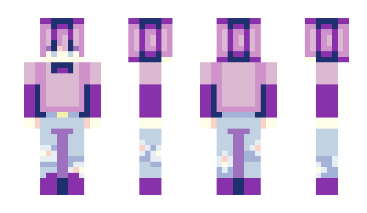 PurpleFurry Minecraft Skin