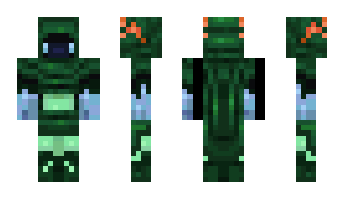 AquaRecon Minecraft Skin