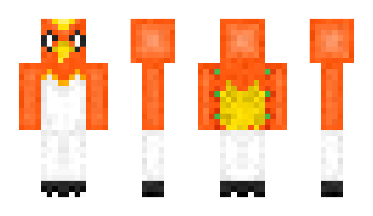 HoOh Minecraft Skin