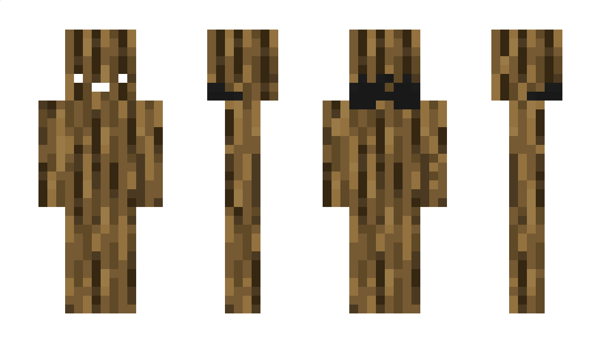 Creaked Minecraft Skin