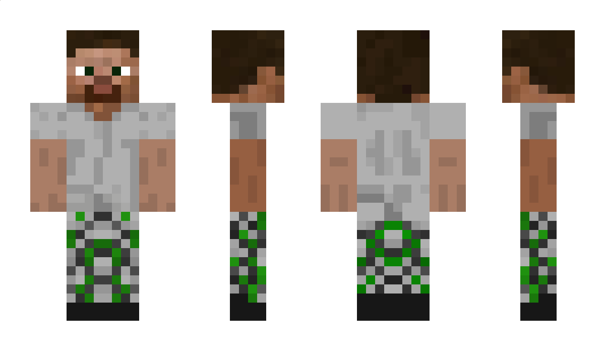 mossy_steve Minecraft Skin