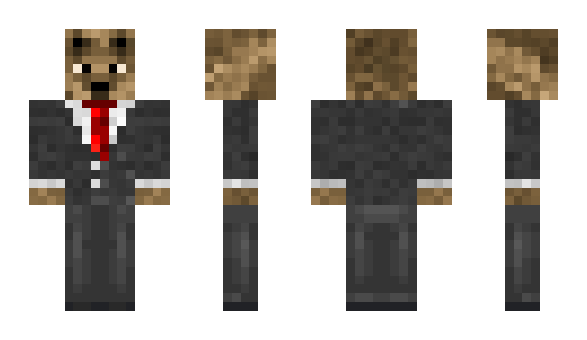 ZorroWulf Minecraft Skin