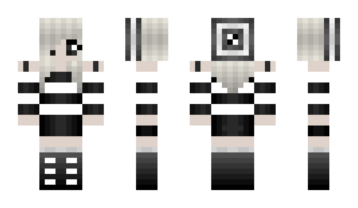 whiteblackgirl Minecraft Skin