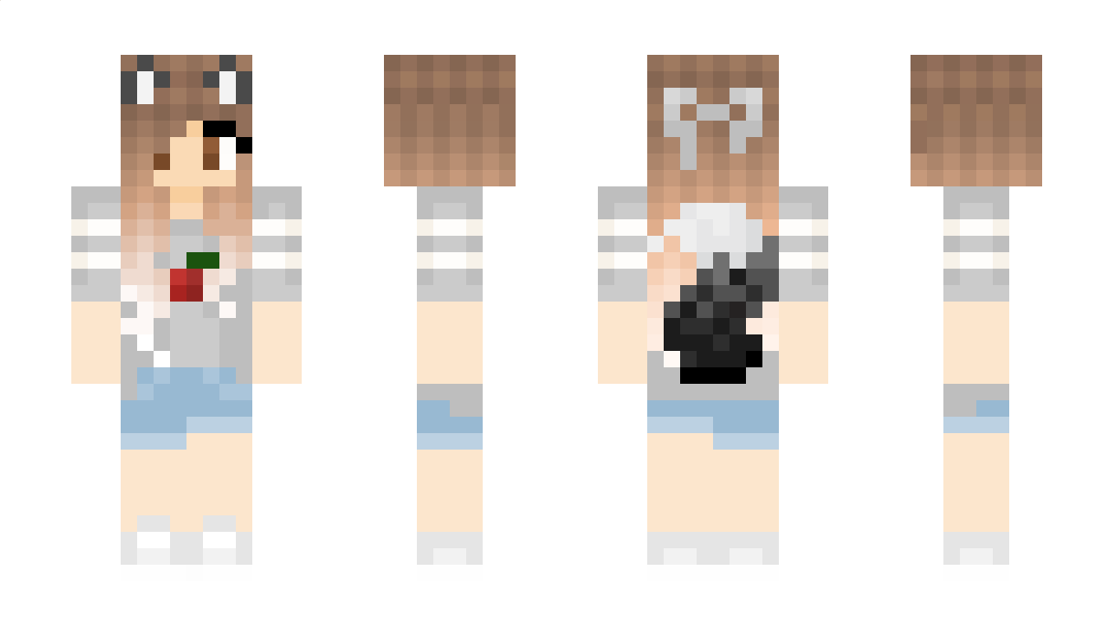 AppleLoverWolfie Minecraft Skin