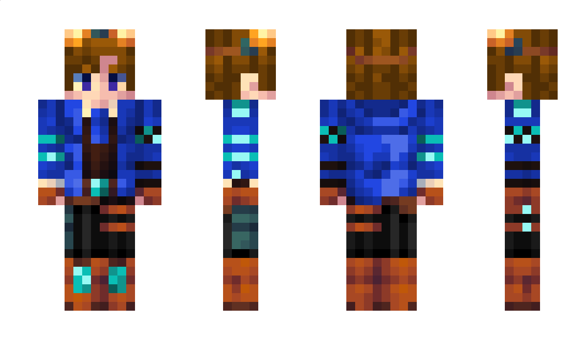 Indefinitecyan Minecraft Skin