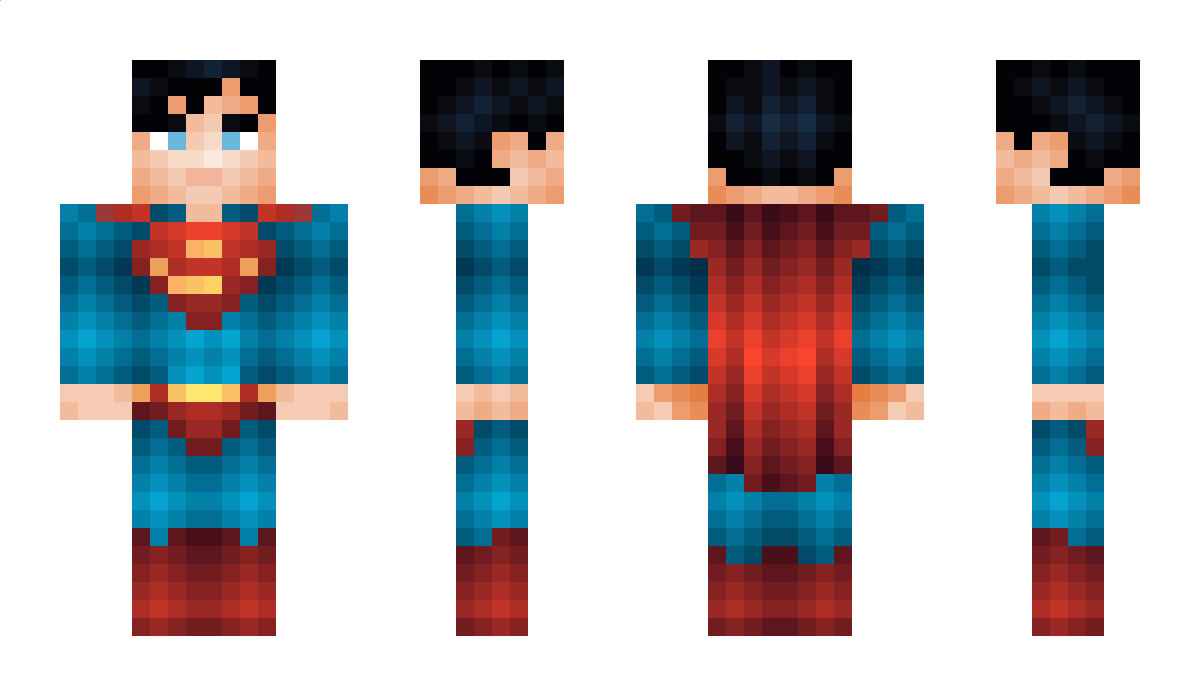 suprmn Minecraft Skin