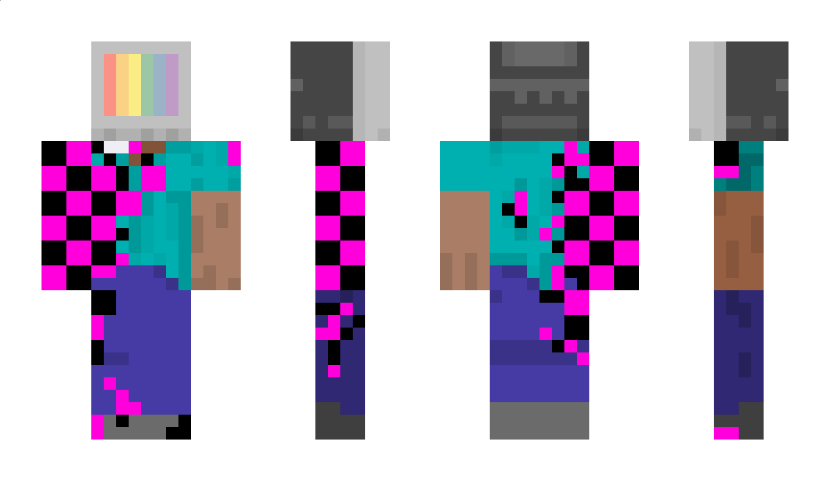 NamesGlitch Minecraft Skin