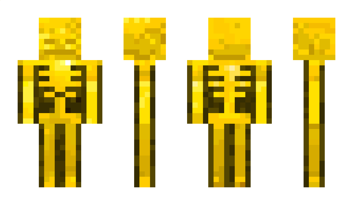 Golden_Skeleton Minecraft Skin