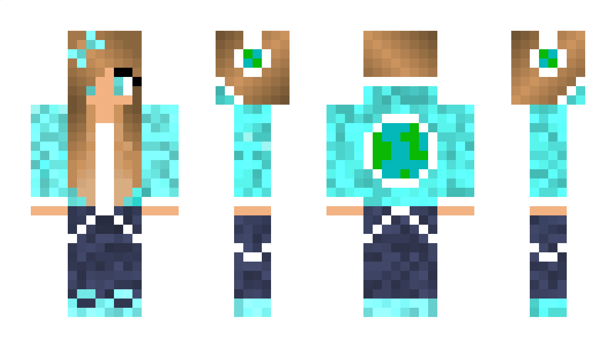 Aarde Minecraft Skin