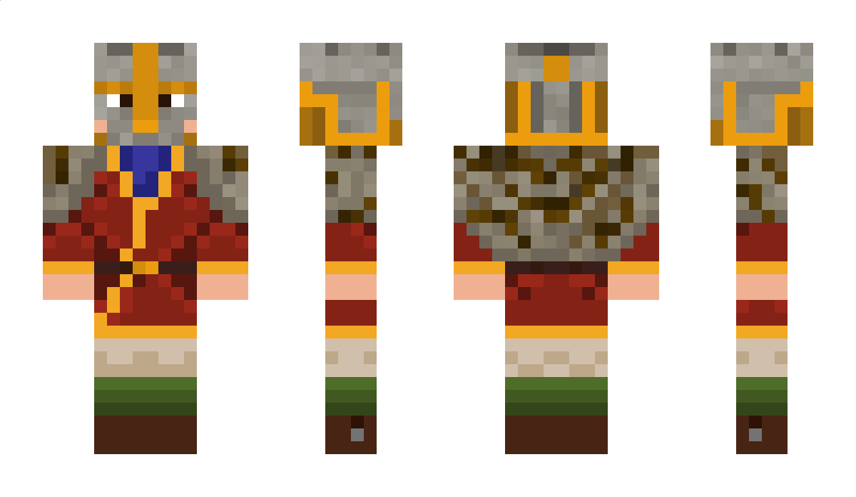 AngloSaxon Minecraft Skin