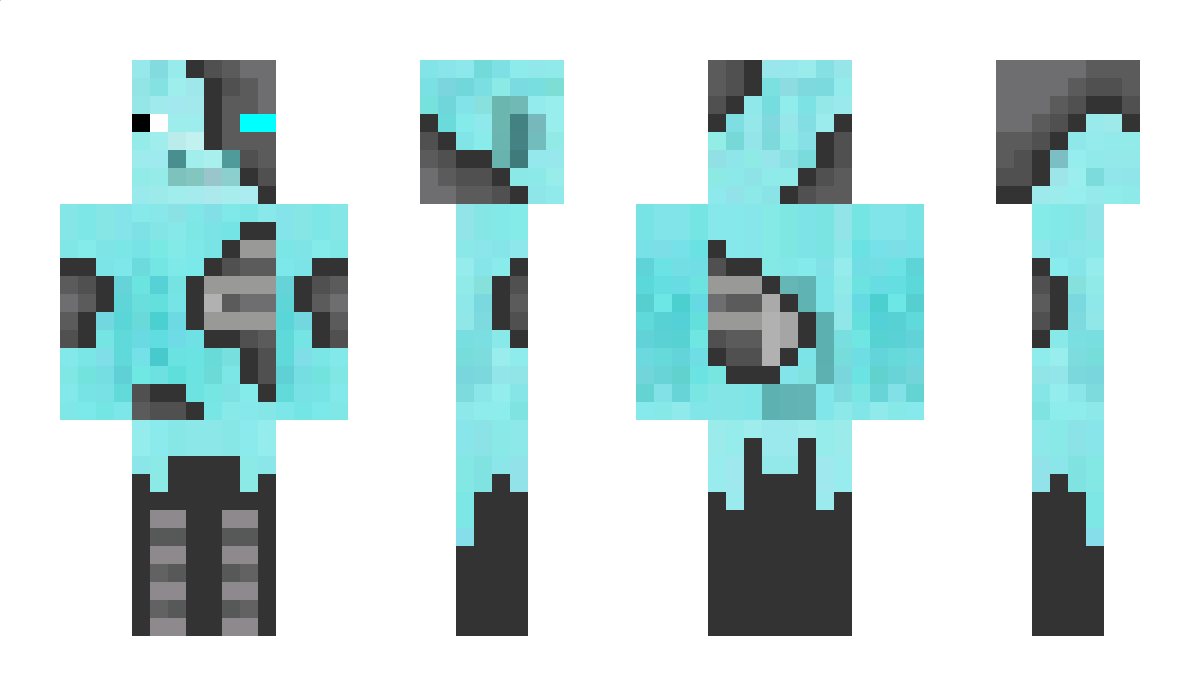 Skelettmax Minecraft Skin