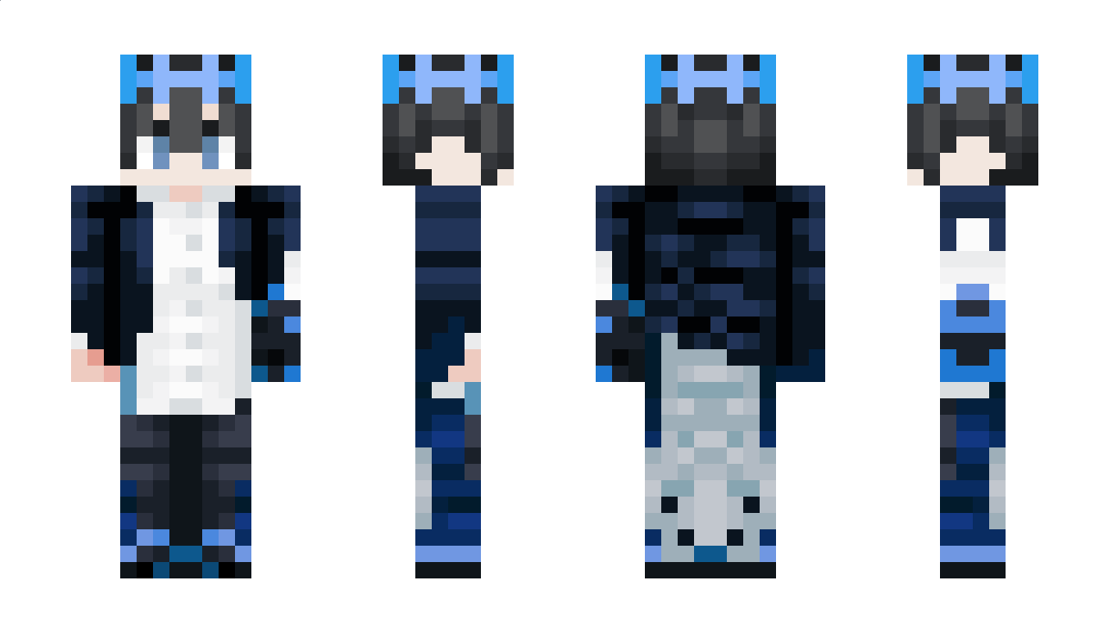 Bluebit Minecraft Skin