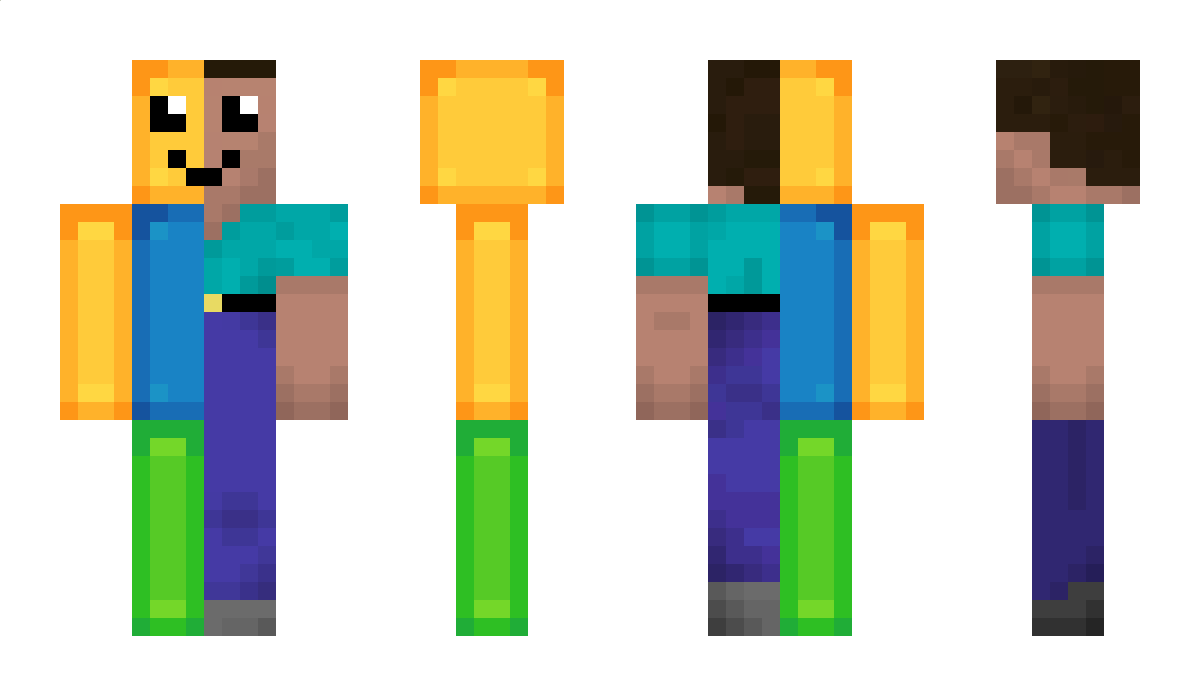 ClumsyNoob123 Minecraft Skin