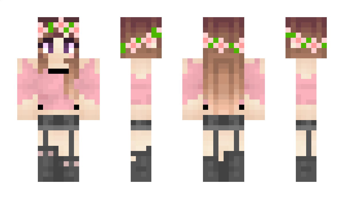 EmoGirl Minecraft Skin