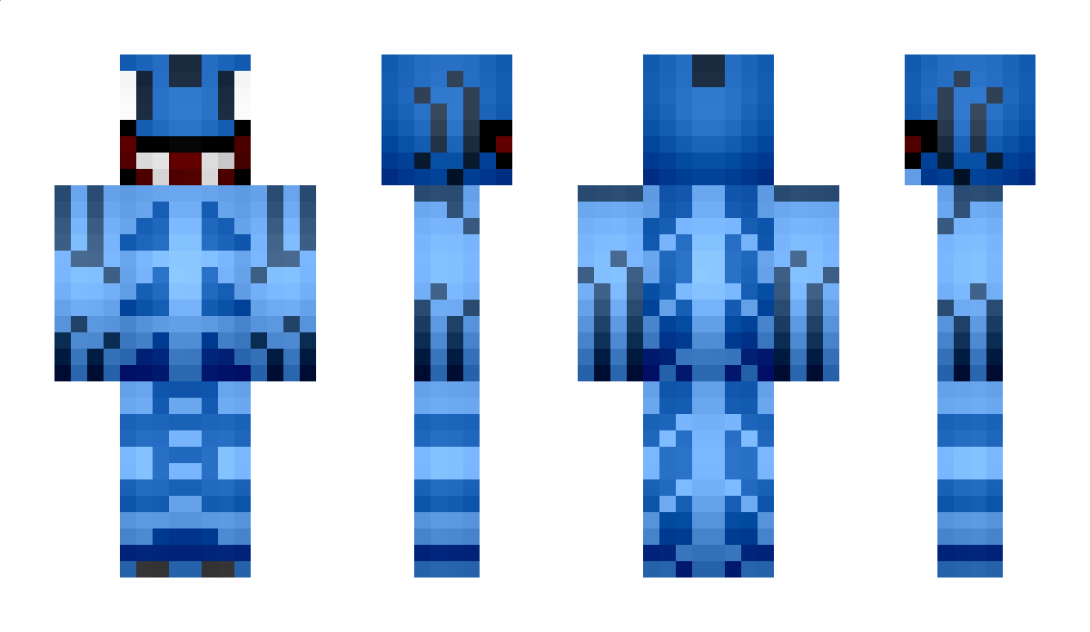 BlueFish Minecraft Skin