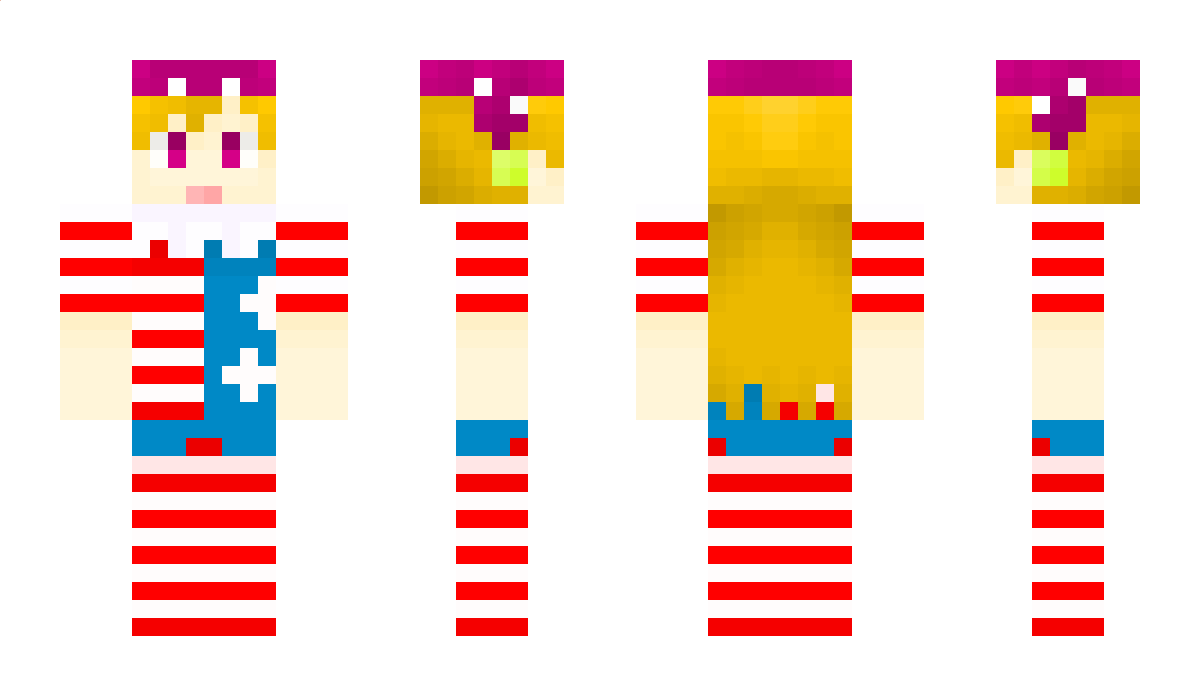 Clown_piece Minecraft Skin