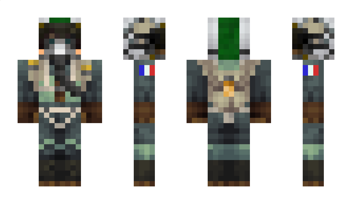 Pilote Minecraft Skin