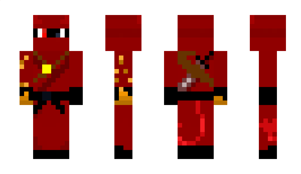 ninjaredfirehot Minecraft Skin