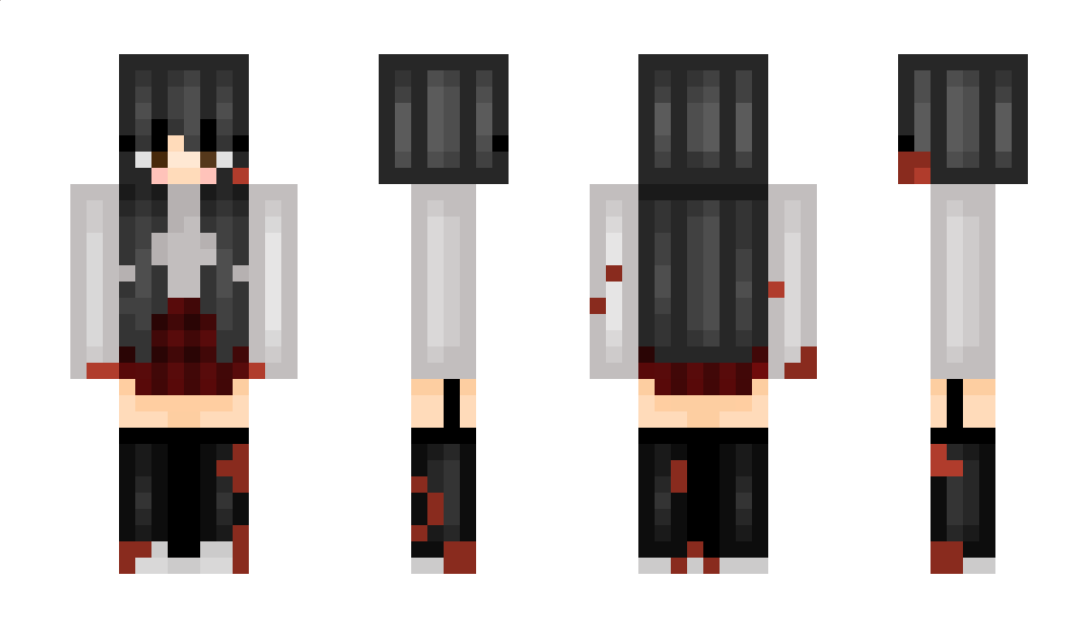 KawaiiHacker01 Minecraft Skin