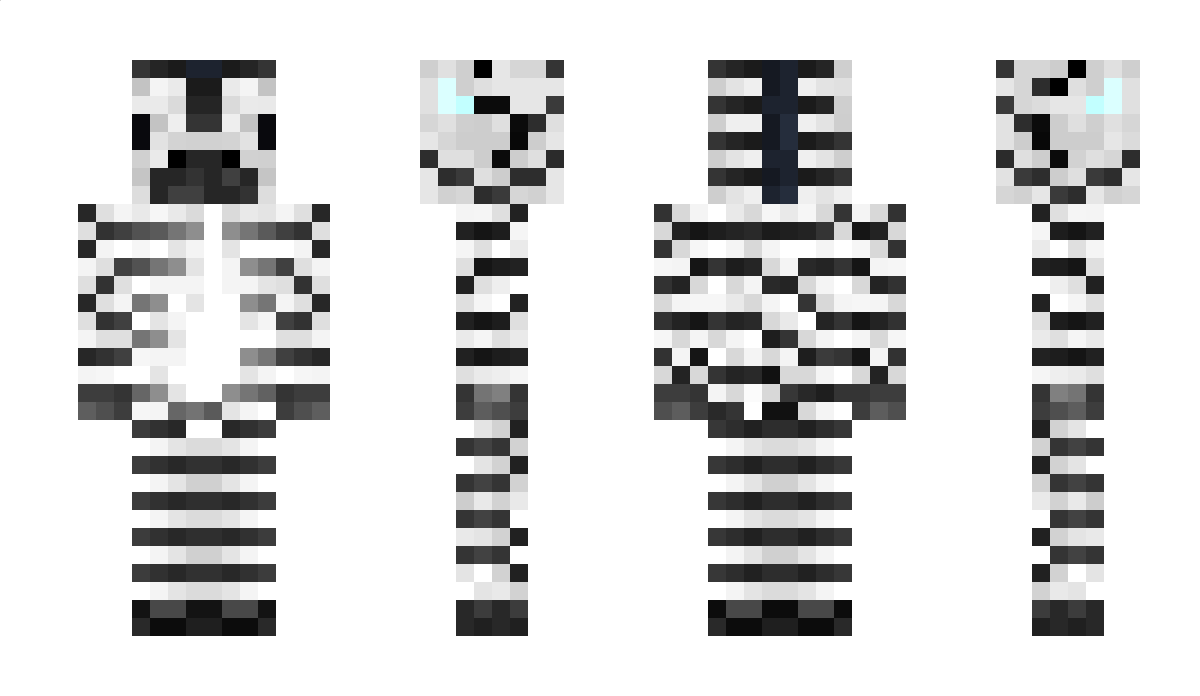 Zebras Minecraft Skin