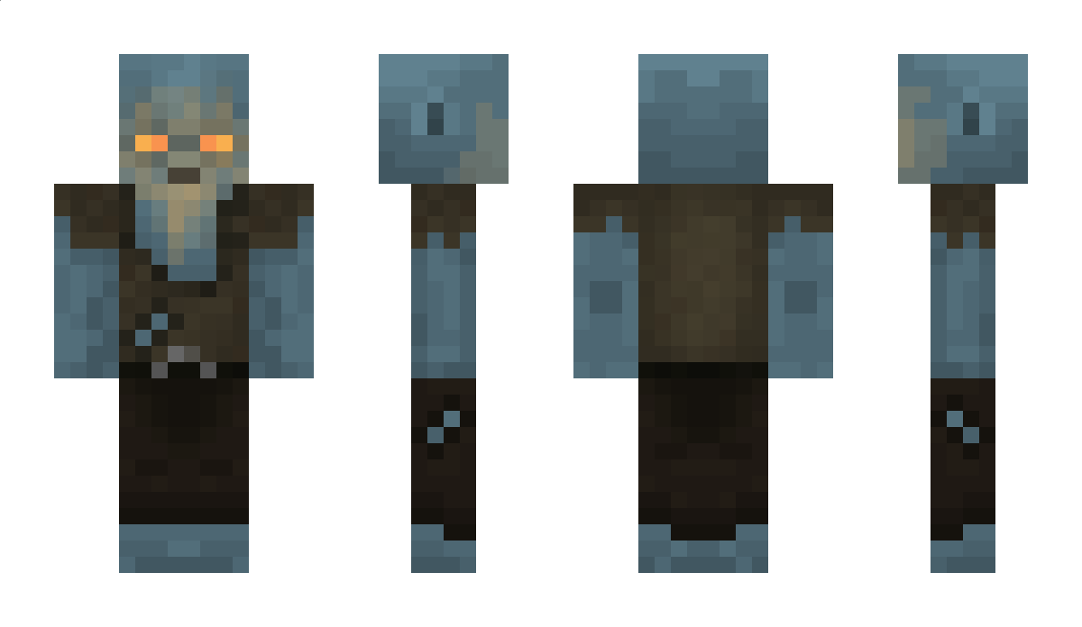 bluepowerranger Minecraft Skin