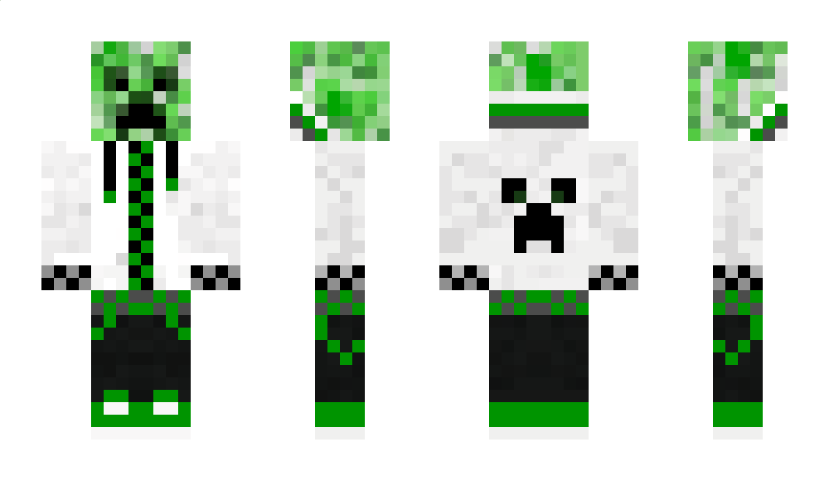 CreeperFace4444 Minecraft Skin