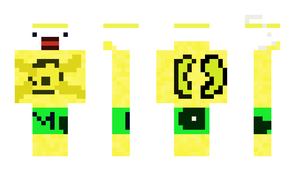 aBananaGod Minecraft Skin