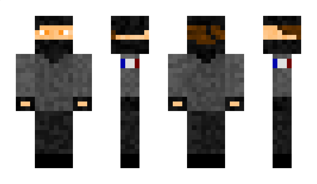 Militaire Minecraft Skin