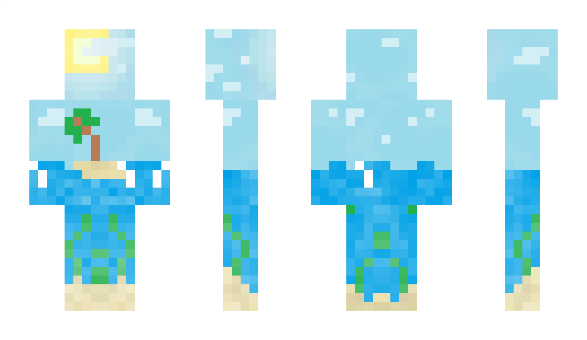 Island Minecraft Skin